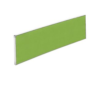 Aluna plus Tisch-Trennwand, 2000×600, grün