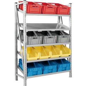 Anbaufeld R 7000, 5 schräge Fachebenen, T 400 x B 995 mm