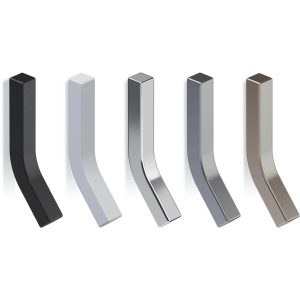 Mital Möbelgriff ANGELIKA aus Metall, Weiß matt – 64 mm