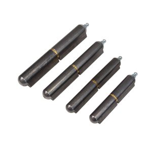 Gedotec Anschweißscharnier mit Schmiernippel FES Stahl blank, 135 mm – 250 kg
