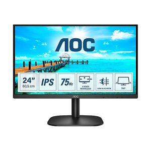 AOC 24B2XDA – LED-Monitor – 61 cm (24′) (23.8′ sichtbar) – 1920 x 1080 Full HD (1080p) @ 75 Hz – IPS – 250 cd/m² AOC 24B2XDA – LED-Monitor – 61 cm (24′) (23.8′ sichtbar) – 1920 x 1080 Full HD (1080p) @ 75 Hz – IPS – 250 cd/m²