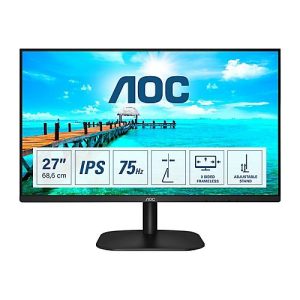 AOC 27B2DA – LED-Monitor – 68.6 cm (27′) – 1920 x 1080 Full HD (1080p) @ 75 Hz – IPS – 250 cd/m² AOC 27B2DA – LED-Monitor – 68.6 cm (27′) – 1920 x 1080 Full HD (1080p) @ 75 Hz – IPS – 250 cd/m²