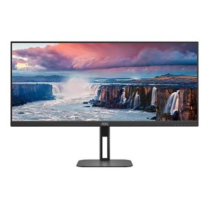 AOC Value-line U34V5C/BK – V5 series – LED-Monitor – 86.4 cm (34′) – 3440 x 1440 WQHD @ 100 Hz – VA AOC Value-line U34V5C/BK – V5 series – LED-Monitor – 86.4 cm (34′) – 3440 x 1440 WQHD @ 100 Hz – VA