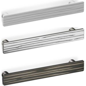 Mital Möbelgriff ASTRID aus Metall, BA 128 mm, Chrom poliert