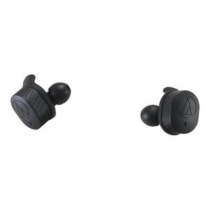 Audio-Technica ATH SPORT7TW – True Wireless-Kopfhörer mit Mikrofon – im Ohr – Bluetooth – Schwarz