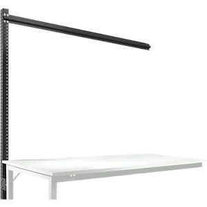 Aufbauportal, Ansatzisch SPEZIAL Arbeitstisch-/Werkbanksystem UNIVERSAL/PROFI, 1750 mm, antharzit