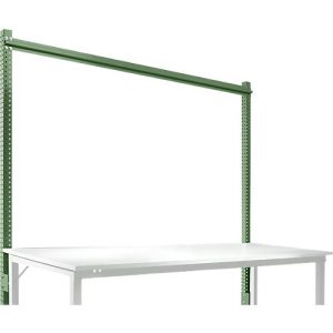 Aufbauportal, Grundtisch SPEZIAL Arbeitstisch-/Werkbanksystem UNIVERSAL/PROFI, 2000 mm, resedagrün
