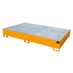 Auffangwanne AW 1000-10/2, orange RAL 2000