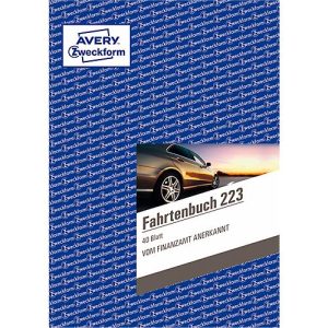 Avery Zweckform Fahrtenbuch Nr. 223 Avery Zweckform Fahrtenbuch Nr. 223