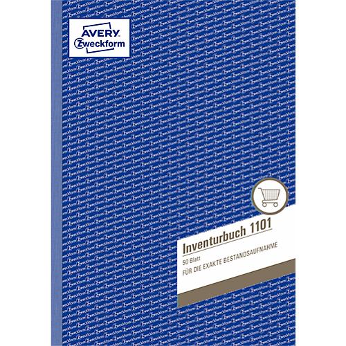 AVERY® Zweckform Inventurbuch, 50 Originale Nr. 1101