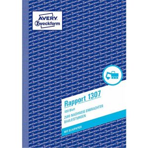 Avery Zweckform Rapport Nr. 1307 Avery Zweckform Rapport Nr. 1307