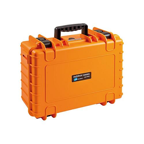B&W outdoor.case Type 5000 - Hartschalentasche für kardanische Aufhängung - Polypropylen - orange