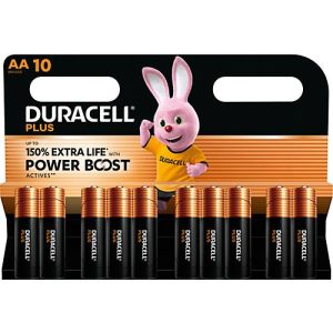 Batterie Alkaline, Mignon, AA, LR06, 1.5V, Plus, Extra Life, Retail Blister (10-Pack) Batterie Alkaline, Mignon, AA, LR06, 1.5V, Plus, Extra Life, Retail Blister (10-Pack)