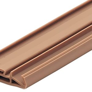 Deventer Haustürdichtung DS 155 Falzbreite 15 mm Türdichtung für Haustüren, beige – 6 Meter
