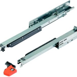 Blum Movento 760H Vollauszug mit Ausfahreinrichtung Tip-On Tragkragt 40 kg inkl. Kupplungen, 550 mm – 760H5500T