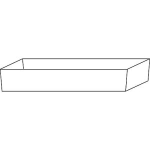 Bodenauffangwanne STAWA-R für asecos Sicherheitsschränke der Q30, Q90 und S90 Serie, Edelstahl 1.4016, B 1042 x T 507 x H 86 mm, 33 l