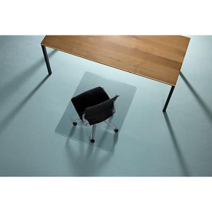 Bodenschutzmatte DURA GRIP META, für Teppichböden, Ankernoppen, strukturiert, transparent, L 1200 x B 900 mm