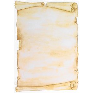 Briefbögen ‚Pergament‘, 50 Blatt