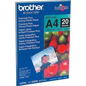 brother Foto-Papier Innobella Premium, DIN A4, 20 Blatt