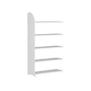 Büroregal Dante®, Regalfeld, H 1900 x B 1000 mm, ohne Rückwand, weiß
