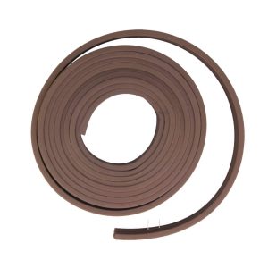 Gedotec Fensterdichtung EASY SEAL selbstklebend aus Gummi, 6 Meter, Braun