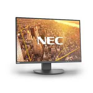 Businessmonitor SHARP/NEC MultiSync EA241WU, 24′, 1920 x 1200, IPS TFT, 16:10, HDMI/DisplayPort/USB, höhenverstell-/dreh-/neig-/schwenkbar, schwarz