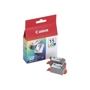Canon BCI-15 Colour Twin Pack – 2er-Pack – 7.5 ml – Farbe (Cyan, Magenta, Gelb) – Original – Tintenbehälter