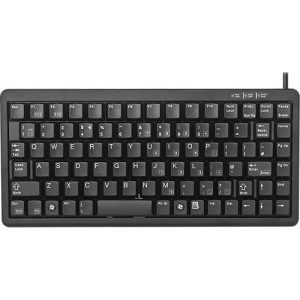 Cherry Kompakttastatur G84-4100, ultraflach, USB-Anschluss, für Slim Line PCs, schwarz