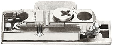 Blum Clip 1 Paar Adapterplatte für Teleskophebel Alurahmen schmal 175H5B00