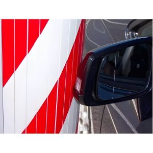 Bolis Garagenwandschutz aus EVA-Schaum für Rundungen selbstklebend und reflektierend