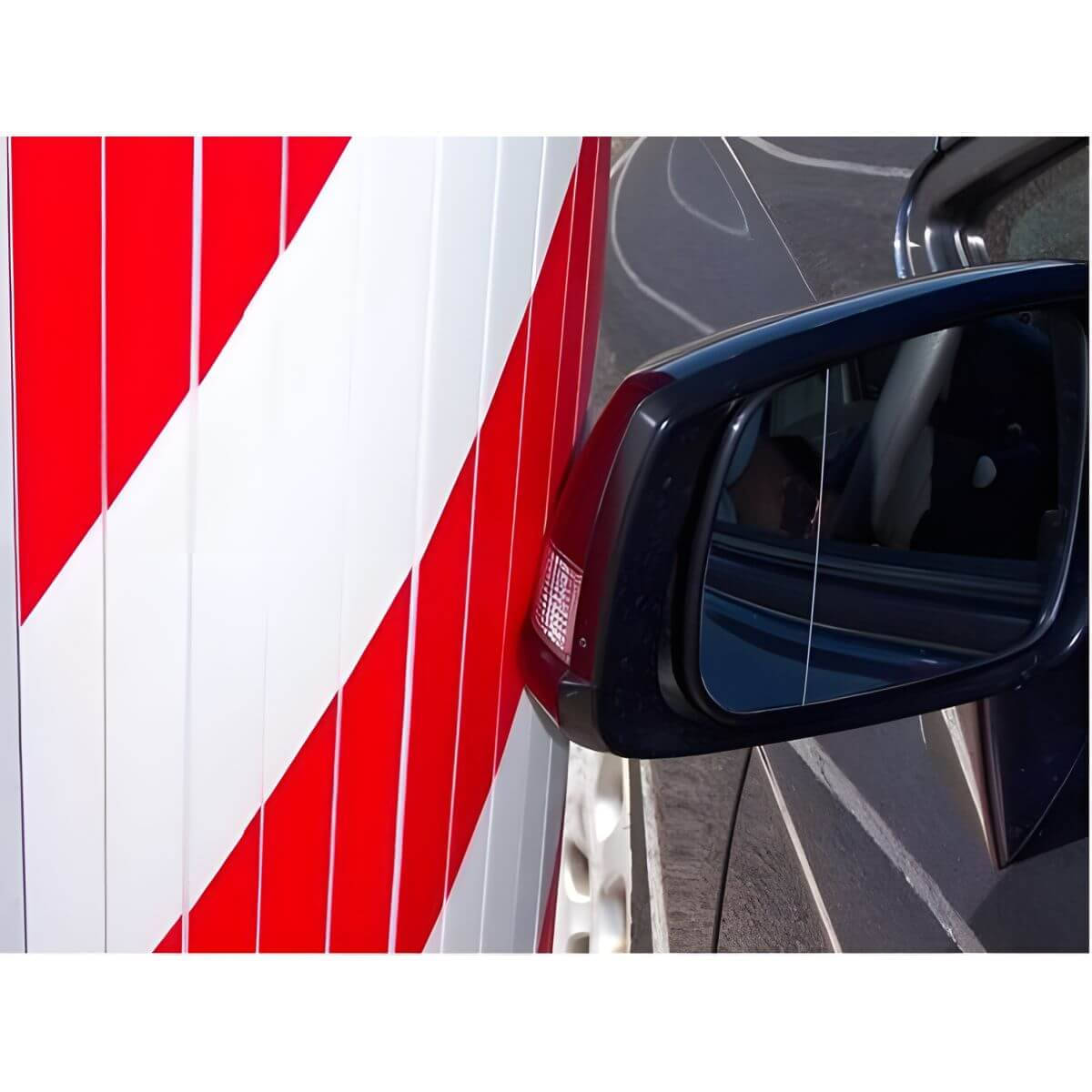 Bolis Garagenwandschutz aus EVA-Schaum für Rundungen selbstklebend und reflektierend