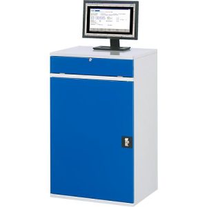 Computer-Schrank Typ 650-M60, B 650 x T 520 x H 1060 mm, stationär