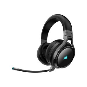 CORSAIR Gaming VIRTUOSO RGB – Headset – ohrumschließend – 2,4 GHz – kabellos – USB, 3,5 mm Stecker