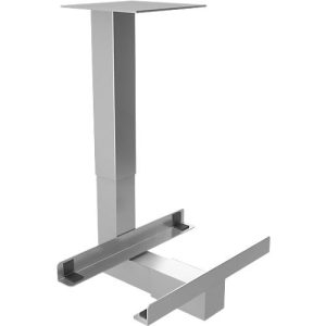 CPU-Halter für Schreibtisch Topas Line, silber