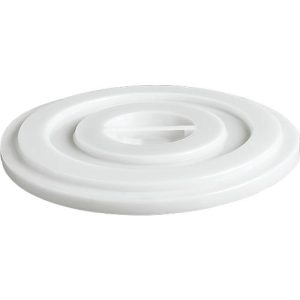 Deckel aus HDPE, 100 Liter, natur