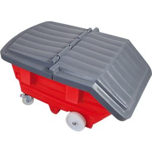 Deckel für asecos Kippwagen und Kippbehälter 1000 l, Polyethylen, grau