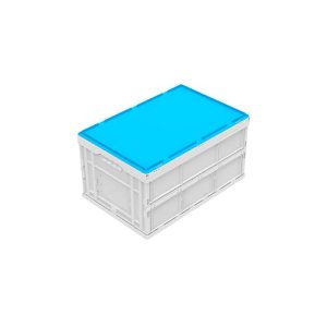 Deckel für Faltbox 600 x 400 mm, blau