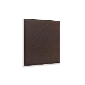 Deckenpaneele colorPAD®, für Rasterdecken, B 620 x T 620 x H 17 mm, dunkelbraun/meliert, glatt