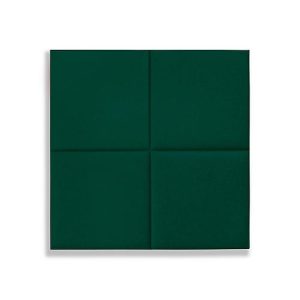 Deckenpaneele colorPAD®, für Rasterdecken, B 620 x T 620 x H 32 mm, tannengrün, 4 Square