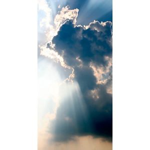 Deckensegel, Wolken, 1600×800 mm