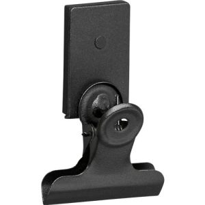 Dokumentenklemme WFI, magnetisch, bis 7,5 kg, L 52 x B 32 x H 6 mm, Stahl, schwarz, 2 Stück