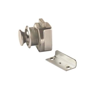 Siso Riegelschloss BASIC mit Druckknopf-Verriegelung Plattenstärke 16 mm
