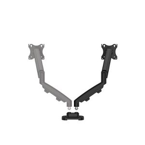Dual Monitorarm Set Fellowes Eppa™, für bis zu 2 Monitore mit jeweils 39′ Gesamtbreite, VESA, dreh-/schwenk-/neig-/höhenverstellbar, schwarz