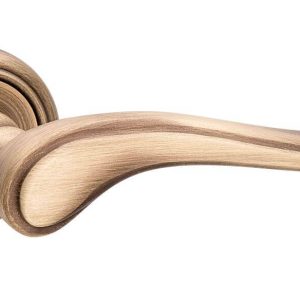 Fimet Drückergarnitur DUFFY 1379-266 aus Metall, BB – Buntbart – Bronze satiniert