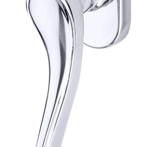 Fimet Fenstergriff DUFFY 1379 DK aus Metall, links – Chrom poliert