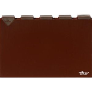 Durable Leitregister, DIN A4, Buchstaben A-Z, PVC, Tabbreite 40 mm