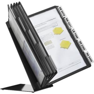 Durable Vario Table 10 Tischständer-Set, schwarz