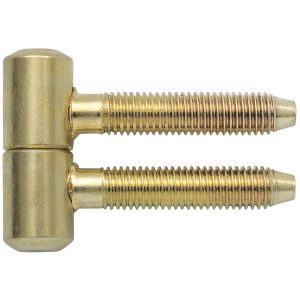 SFS Intec Anuba Einbohrband 9 mm für Möbel und Fenster, Stahl vermessingt