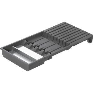 Blum Messerhalter AMBIA LINE ZC7M0200 Kunststoff oriongrau matt/Edelstahl (Inox)