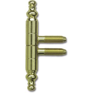 OTLAV Stil Einbohrband 11 mm Zierband, Zink vermessingt